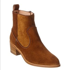 Veronica Beard Tanner Suede Bootie